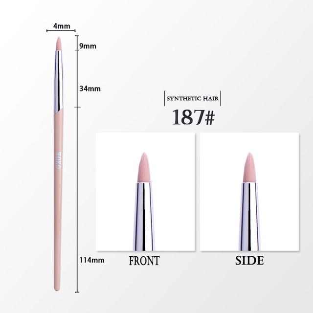 

Кисть для макияжа Подводка для глаз Дымчатая кисть Модная кисть для макияжа в стиле Fenty Розовая гель-подводка для глаз с дымчатыми тенями Кисть для макияжа 220 #