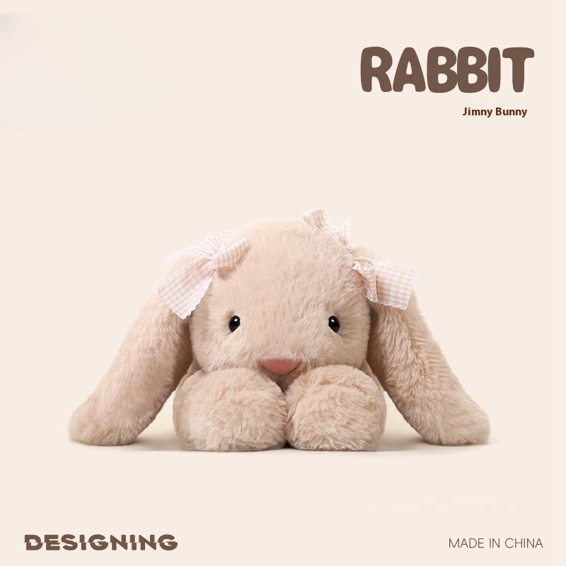 

Спящий Зайчик Стеснительный Слон Плюшевая Игрушка Кукла Подушка для Сна для Девочек Подарок 35cm（0.3kg）