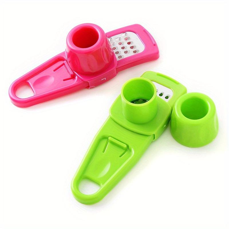 Kitchen Household Garlic Grinder Garlic Paste Creative Multi-functional Ginger Grinder Garlic Cutter Garlic Press