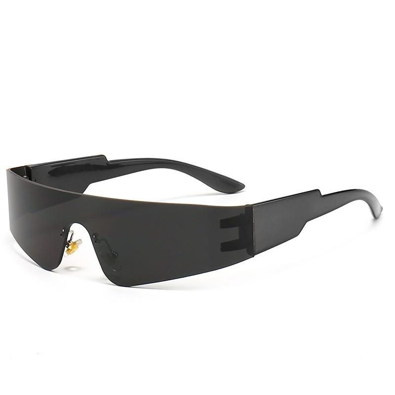 

Y2k Sunglasses Hip Hop Fashion Trendy Sunglasses Outdoor Riding Sun Glasses Sun Protection Against Uv Rays 20138 чорний