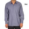 Men's Summer Loose Cotton Shirt for Middle-aged and Elderly