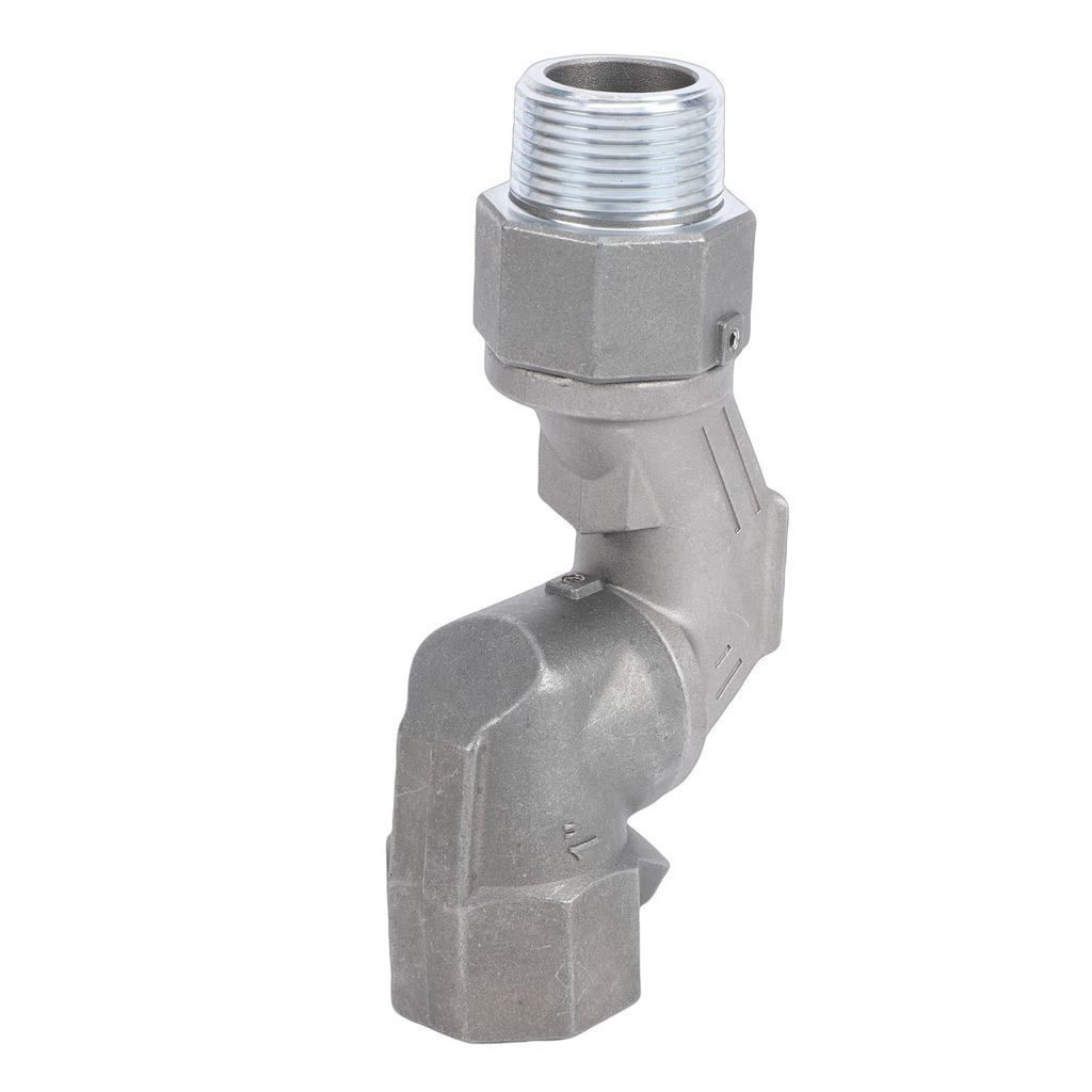 360 Degree Fuel Hose Connector 1in NPT Swivel Rotating Universal Joint Fuel System Fittings