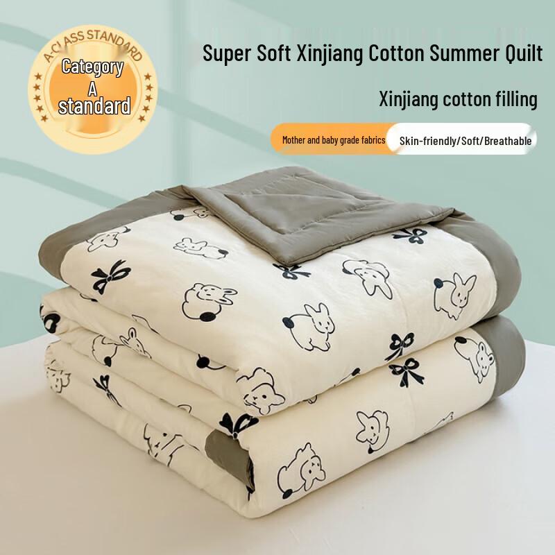 Jieliya Ultra-Soft Cloud Cotton Summer Quilt