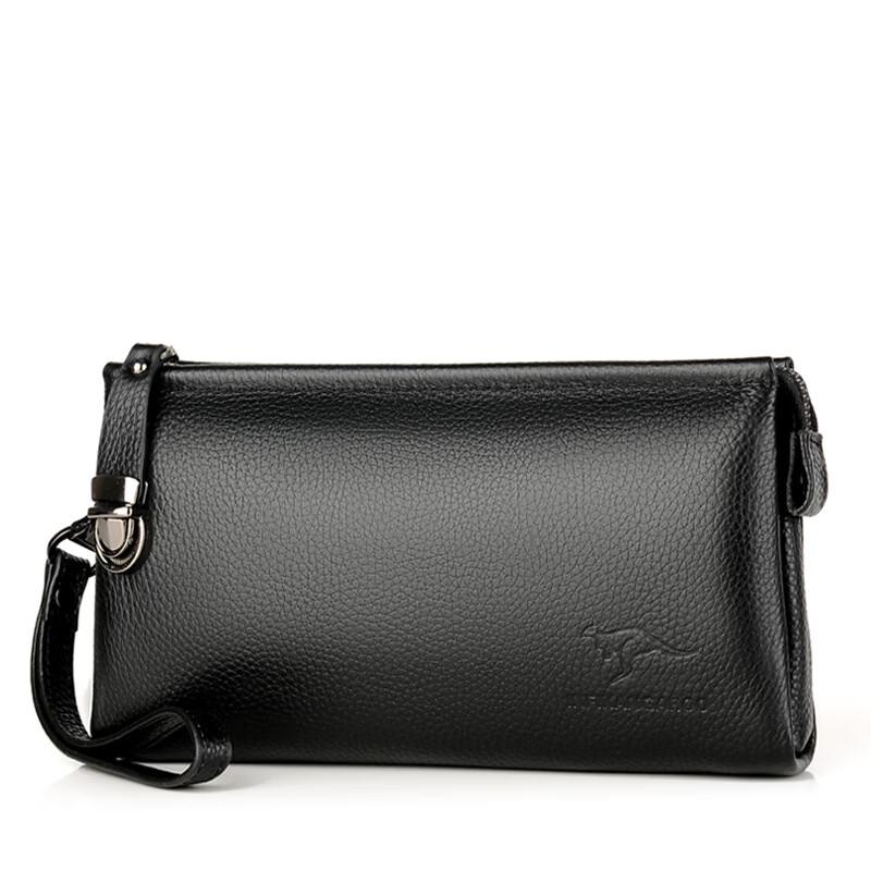 MDNG Men's Cowhide Business Clutch