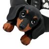 Dackel Aufbewahrungsschale 3D-gedruckte Schale, Harz Hundeförmiger Schreibtisch-Organizer für Schlüssel Schmuck, Dekorative Skurrile Wohnaccessoires Schälchen,