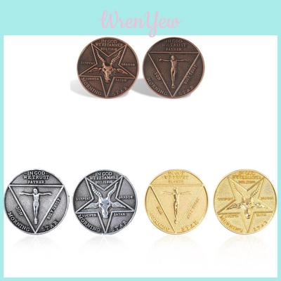 Lucifer Commemorative Coin With Alloy Material For Gift And Party Favors