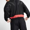 Giacca da Uomo Air Jordan 6 Srt Lgc in Nylon con Zip Intera e Collo Alto Capospalla Giacca Nera BV5406-010