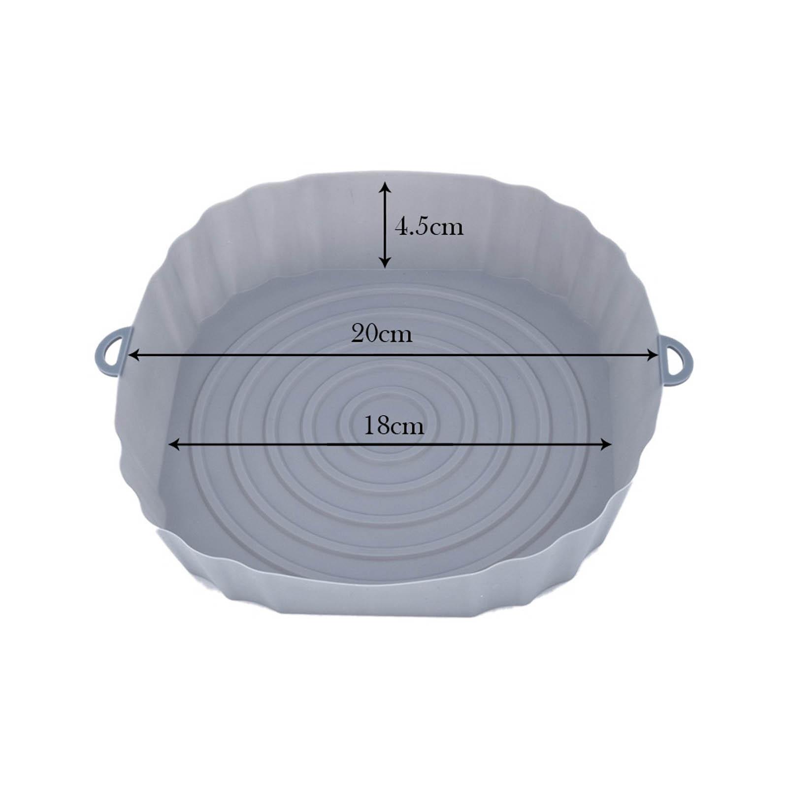 

Силиконовая форма для выпечки в духовке и аэрофритюрнице, многоразовая внутренняя форма для аэрофритюрницы, инструменты для легкой очистки антипригарной сковороды