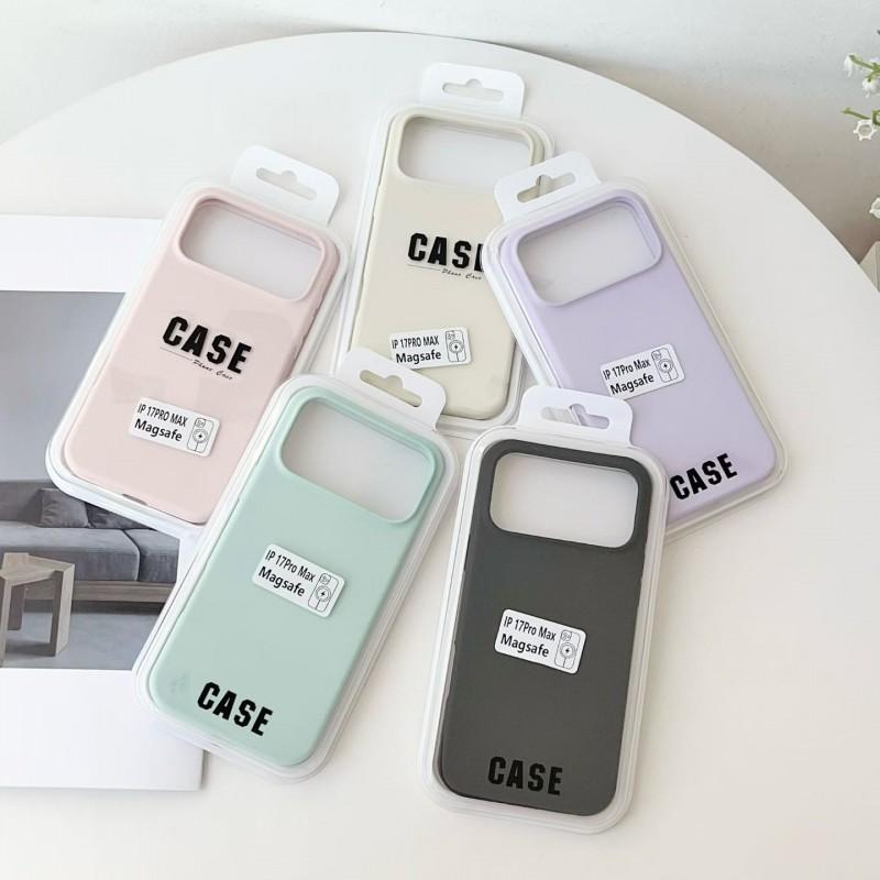 Liquid Silicone Magnetic Snap-On Case IPhone 17 Pro Max 16 15 14 With Full Coverage Shockproof Protection