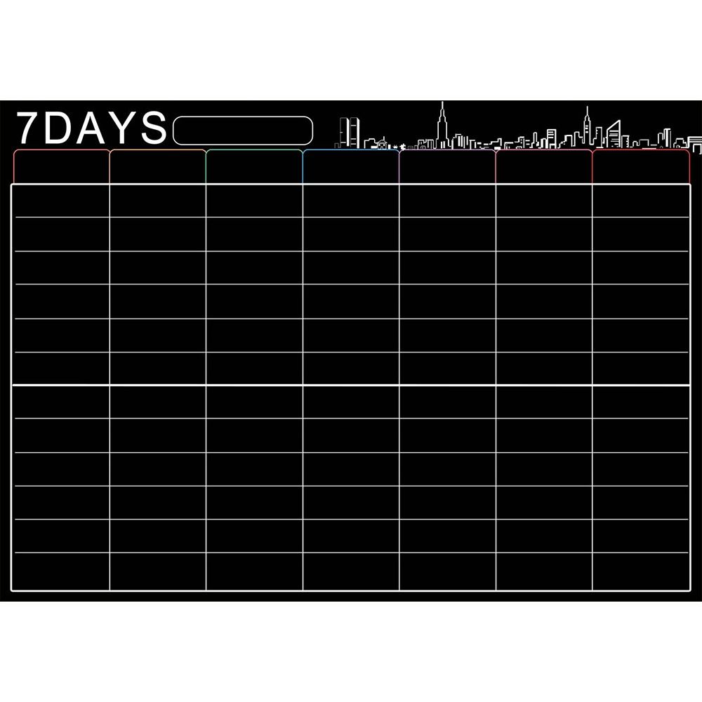 Erasable Whiteboard Calendar 12" X 16" Message Organizer Magnetic Monthly Planner  Refrigerator