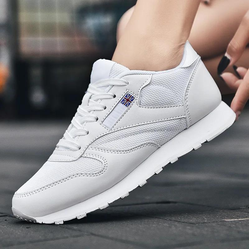 2024 New Spring and Autumn Durable Rubber Sole Anti Slip Sports Shoes Leather Casual Couple Shoes Plus   Shoes for Men Size 47