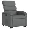 VidaXL Fauteuil Inclinable Électrique, Chaise de Relaxation avec Dossier et Repose-pied Réglables, Siège de Salon, Moderne, 3204003
