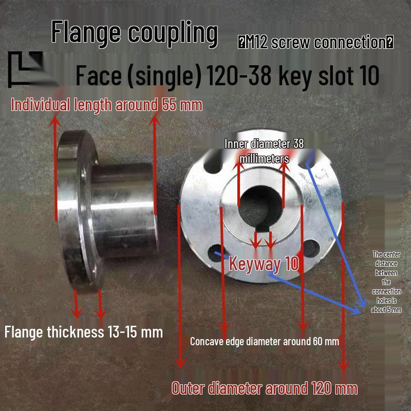 

Industrial Concave Flange Motor Coupling
