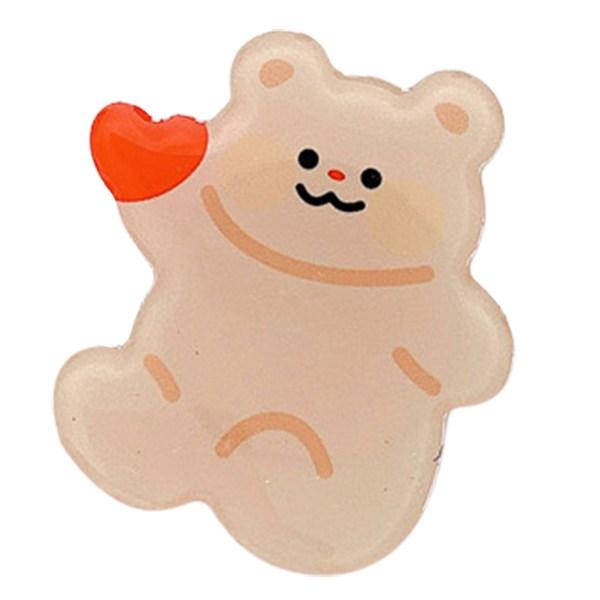 

Peerist acrylic character grip talk, 09 Heart-Maeum Bear, 1 piece