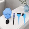 6PCS Washable Reusable Hair Tint Brush Set Portable Design Hair Coloring Set  For Home Use