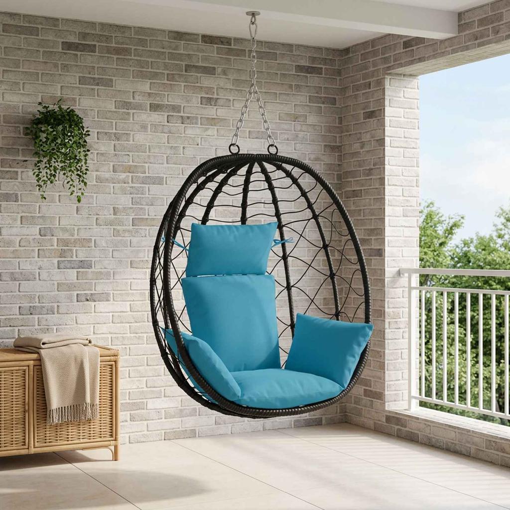Adirondack Cushion PUTTEN 100percent Polyester Sky Blue