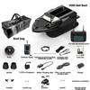 GPS Fishing Bait Boat Flying V080 800M Remote Control Bait Boat Dual Motor Fish Finder Automatic Return 12000mAh Battery 3KG Loading Support