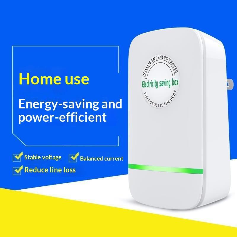 Intelligent Electricity Saving Box Wide Voltage Compatible ABS Flame Retardant Energy Saver for Home Office Use