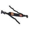 Compound Bow Shoulder Belt Adjustable Hands Free Oxford Cloth Shock Absorption Archery Shoulder Belt Strap Holder Black