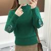 Knitted Sweater Half High Collar Dressing Super Soft Loose Fit Thick Sweater Streetwear