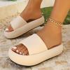 2025 New Europe, America, Middle East, Dubai, Singapore, Malaysia, West Africa, Cambodia, thick-bottomed muffin bread slippers