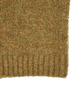 NOIRER FOR WOMAN Boucle V-Neck Oversized Sweater (Orange Green)