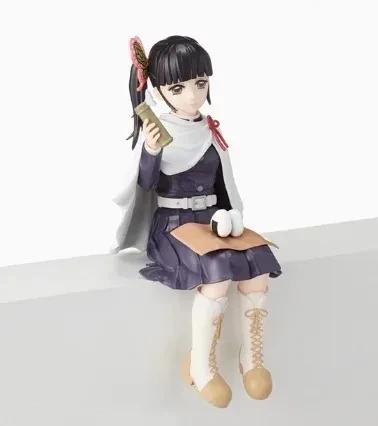 10-15cm Anime Demon Slayer Action Figure PVC Model Doll Collection Toy Car Figure Kamado Tanjiro Nezuko Sitting Ornaments