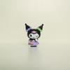 6 Purple Egg-Smashing Kuromi Figure Dolls - Creative Melody Toy Gift
