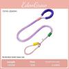 Pet Dog Traction Rope With Leather And Nylon Material For Small Medium Dogs Indoor And Outdoor Use
