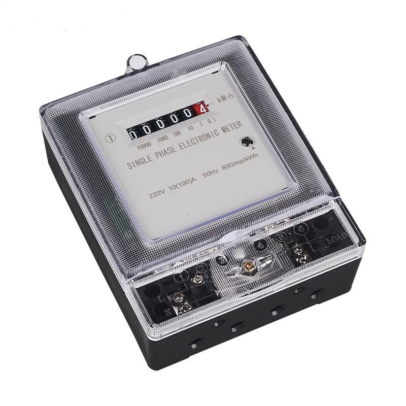 Compteur d'énergie domestique intelligent transfrontalier 220V - Version anglaise