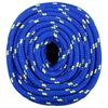 Vidaxl Linka Żeglarska, Niebieska, 18 Mm, 100 M, Polipropylen