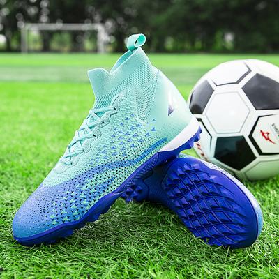 Professional Soccer Shoes Men Anti-slip Lightweight Football Boots Men Grass Training Long Stud Breathable Sports Shoes Men