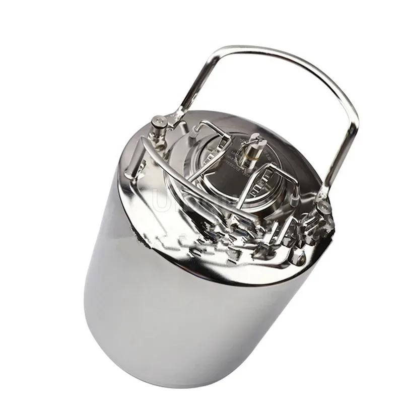 Coperchio di Ricambio per Fusto Soda Soda Cornelius con Valvola di Scarico Pressione 304, Tappo Fusto Sigillato Birra Fatta in Casa Birra Fusto Ball Lock Birra da Fermentazione