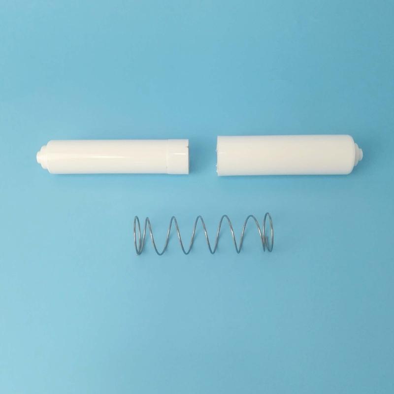 3pcs Toilet Paper Roller Plastic Spring Loaded White Black Toilet Paper Roller Bathroom Paper Holder Replacement Tool