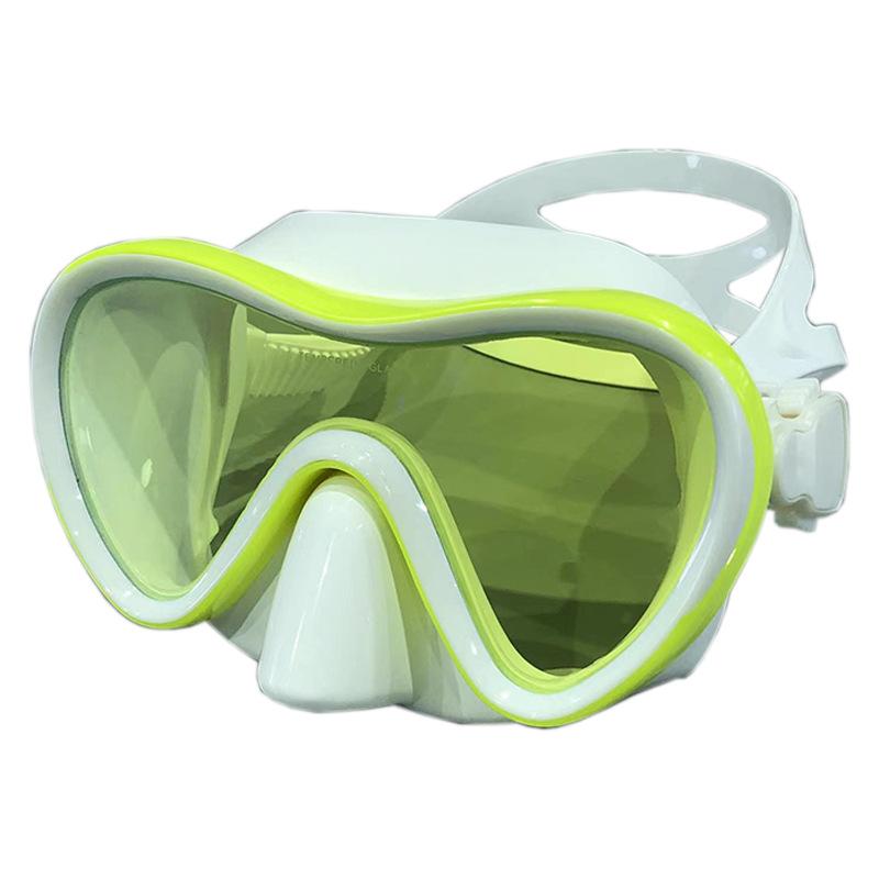 New blue symphony lens tempered glass diving mask