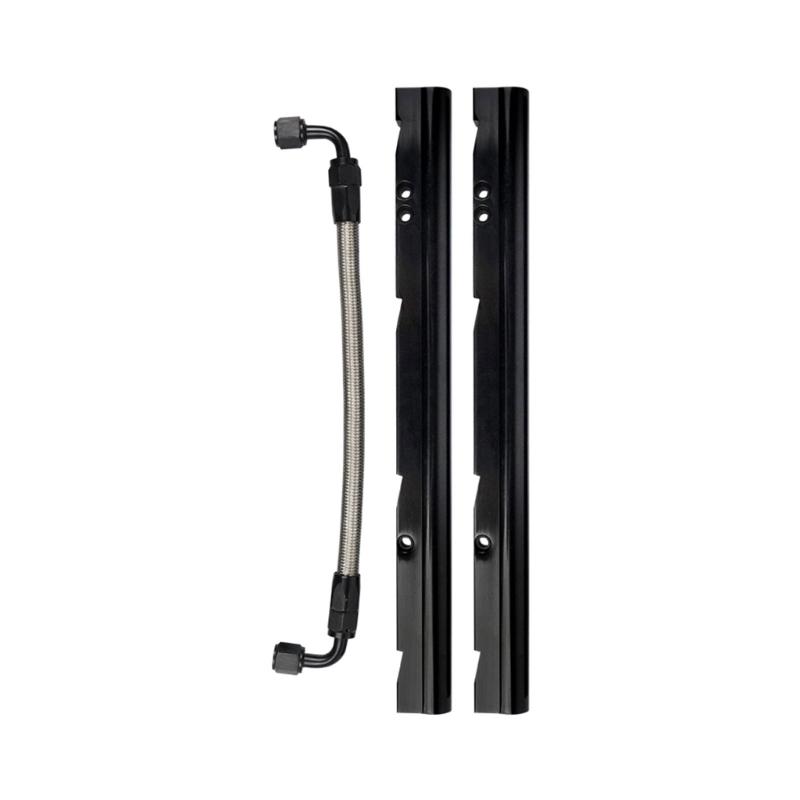 6AN Intake Manifold Fuel Rail Kit for LS6 Engines with High Flow Design Supporting 600 Horsepower and Enhancing Fuel Delivery