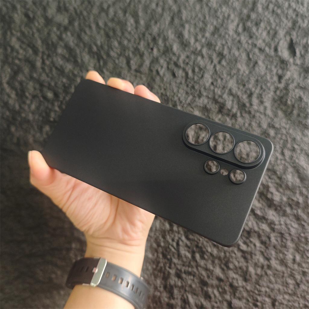 The New Product Is Suitable for S26Ultra Ultra-thin PP Mobile Phone Case S25 Edge Transparent and Non-yellowing S24 Protective Case.
