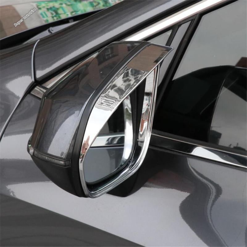 Rearview Mirror Cap Shell Protection Cover Trim For Lexus RX 450 / NX 300 2016 -  ABS Chrome / Black Accessories Exterior