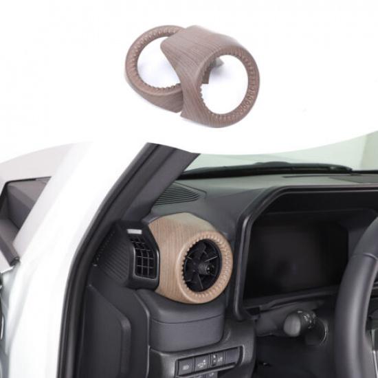 Grain Car Interior Side Vent Decor Cover Trim For Toyota Land Cruiser LC250 24+