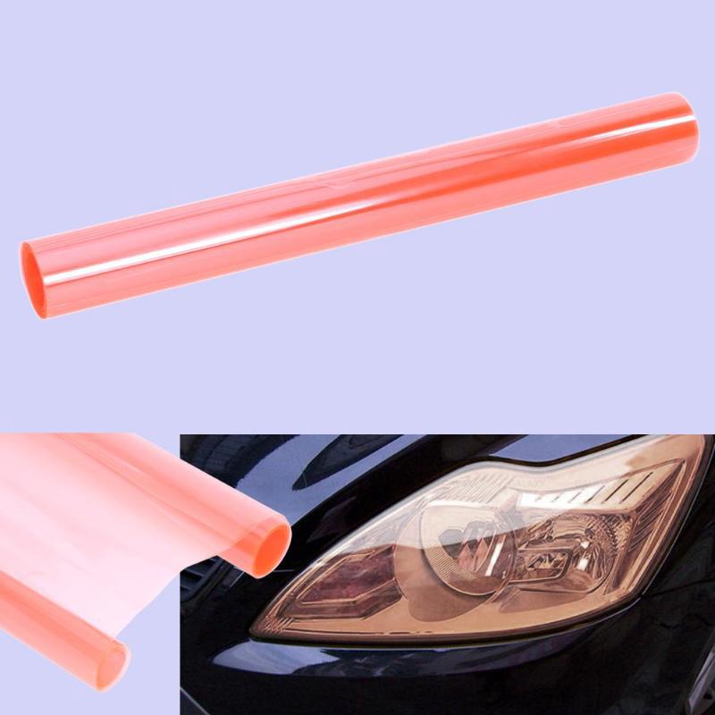 Car Headlight Vinyl Wrap Film Sticker Protector Bumper Hood Lights Trim