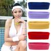 Sport Headband Elastic Absorbent Fabric Unisex Hairband for Exercise Sweatband