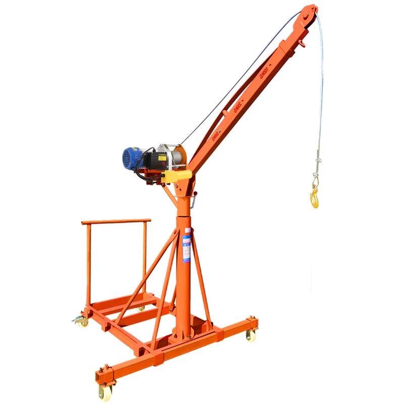 Portable Electric Hoist with Telescopic Arm