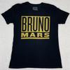 Bruno Mars 24K Magic World Tour Band Concert T-Shirt 2017 L Pop Music Unisex Unisex T-Shirt