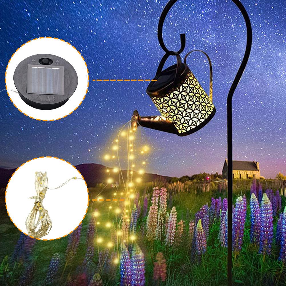 Solar String Light Replacement Solar Panel Outdoor Hanging Solar Lanterns Parts Waterproof Garden Pathway Accessories