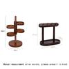 1pcs Wooden Storage Rack Key Holder Solid Wood Tabletop Decorative Storage Can Hold Jewelry Creative Decorative Items