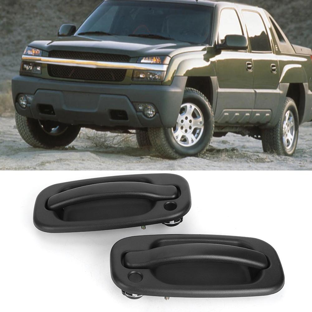2Pcs Front Outside Door Handle Car Replacement 15150735 Fit for GMC