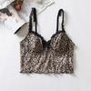 Sexy Leopard Print Slim Fit Women's Sling Top - European & American Style