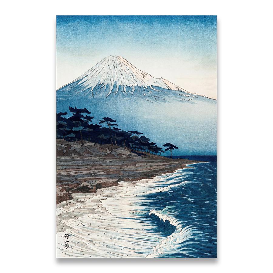 Vintage Japanese Landscape Poster Prints Wave Kanagawa Art Canvas Painting Wall Pictures For Living Room Oriental Home Decor