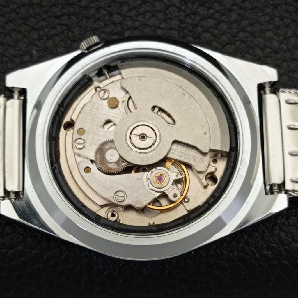 REFURBISHED VINTAGE SEIKO EXPO 70 AUTOMATIC JAPAN MENS BLUE DIAL WATCH a433580-2 R117-a433580