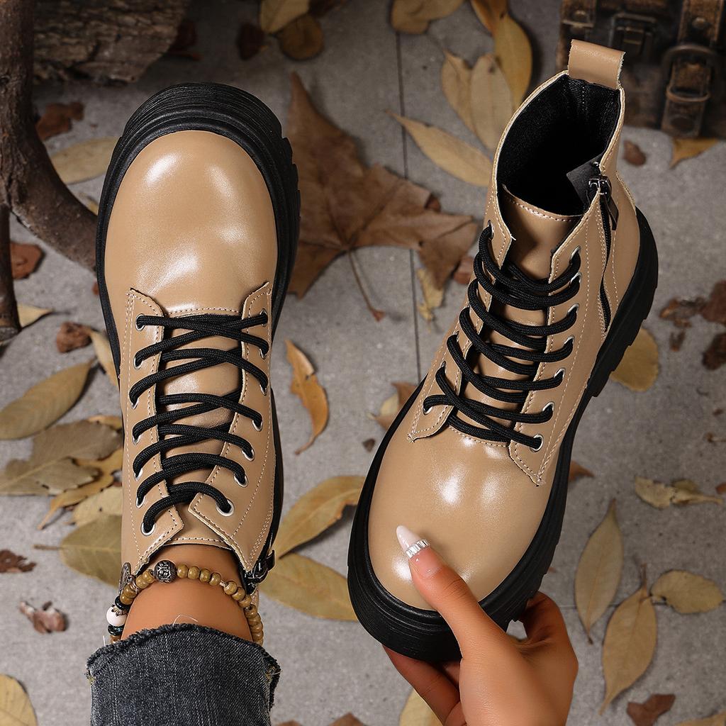 2025 Martin boots women's short boots British style autumn and winter new women's boots trendy with thick-soled thin boots children